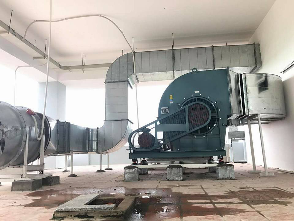 Ứng dụng quạt chữa cháy